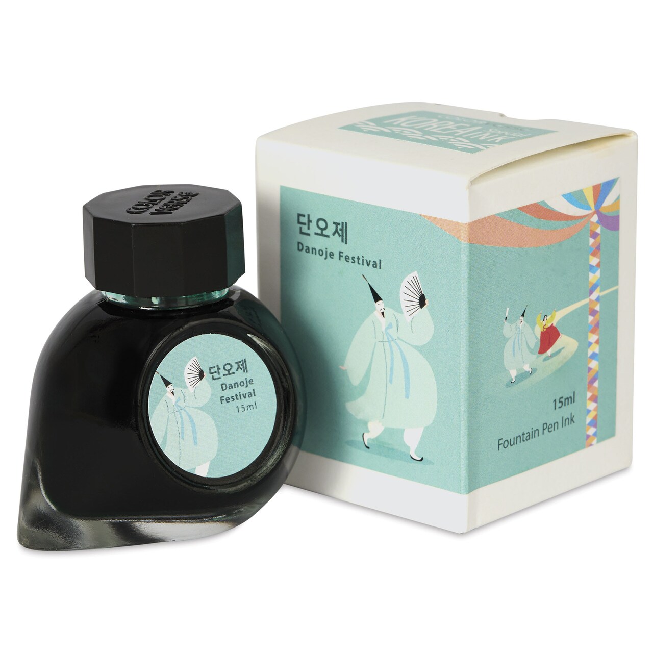 Colorverse Korea Special Fountain Pen Ink - 48 Danoje Festival, 15 ml
